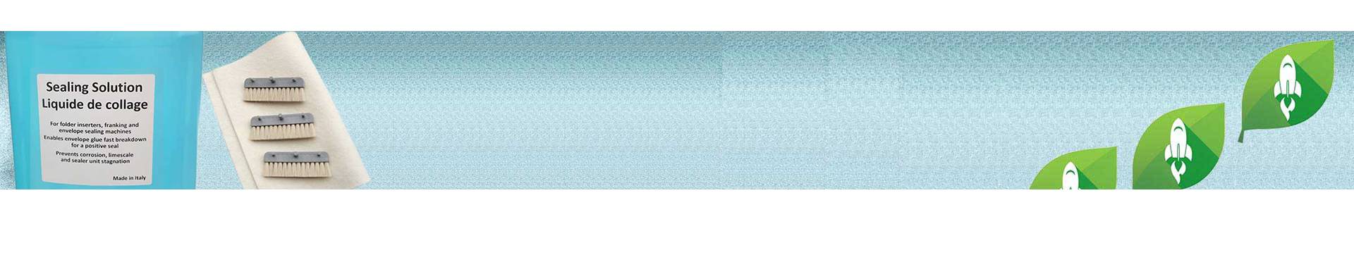 Premium sealing fluid for envelope inserters, universal and cost-effective formulation